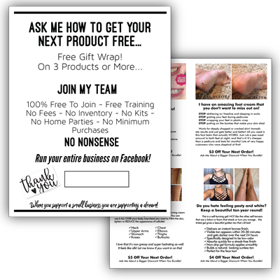 Coupon Flyers - Standard
