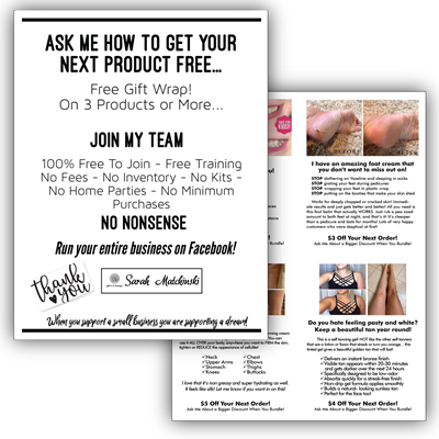 Coupon Flyers - Personalized